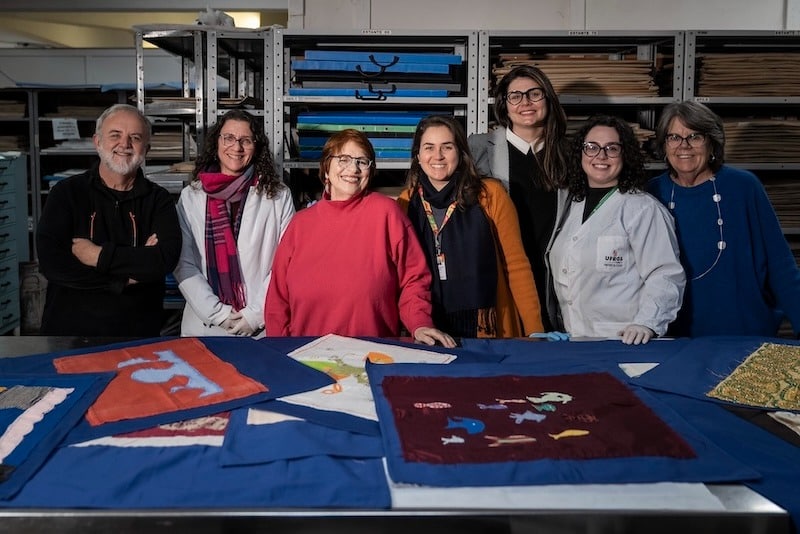 Projeto recupera acervo artístico da Oficina de Criatividade do Hospital Psiquiátrico São Pedro atingido pela enchente de 2024