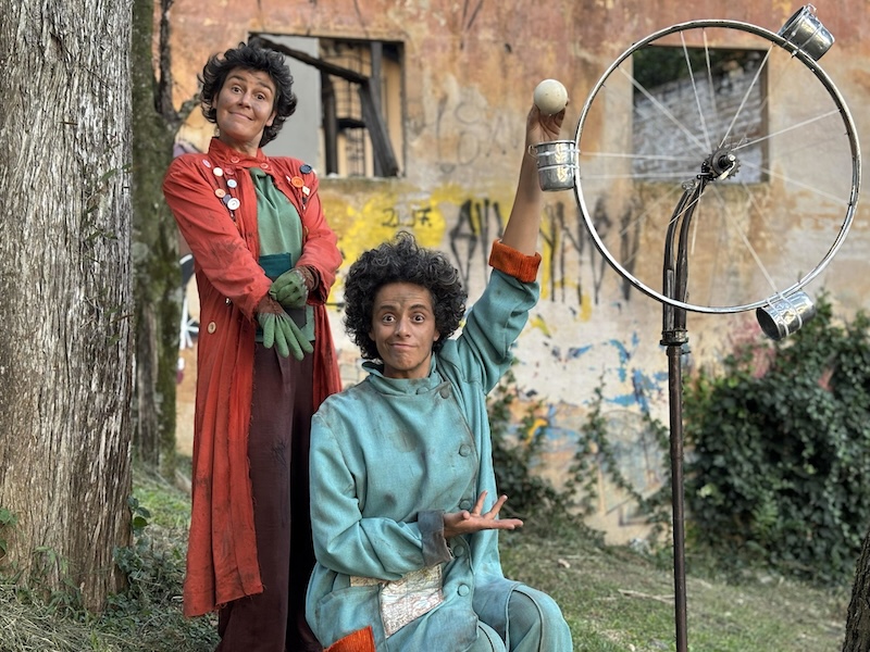 Cia Palma transforma bicicletas em poesia cênica